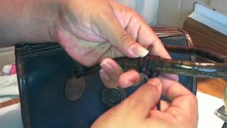 Arreglar asas de bolso - Reciclar complementos