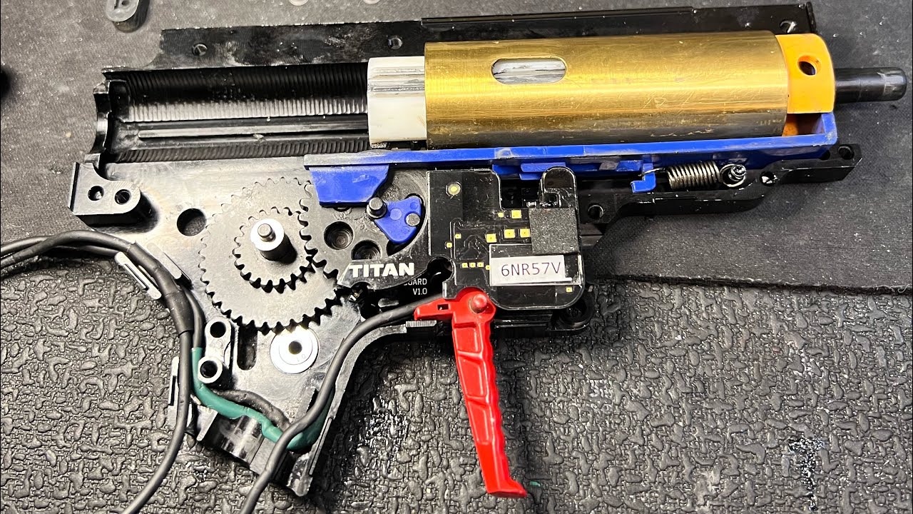 Airsoft aeg parts identified. YouTube