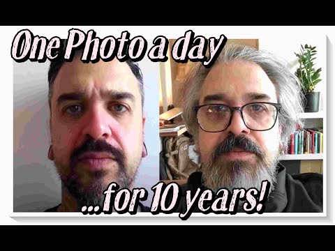 This Guy Took A Photo Of Himself Every Day For 10 Years