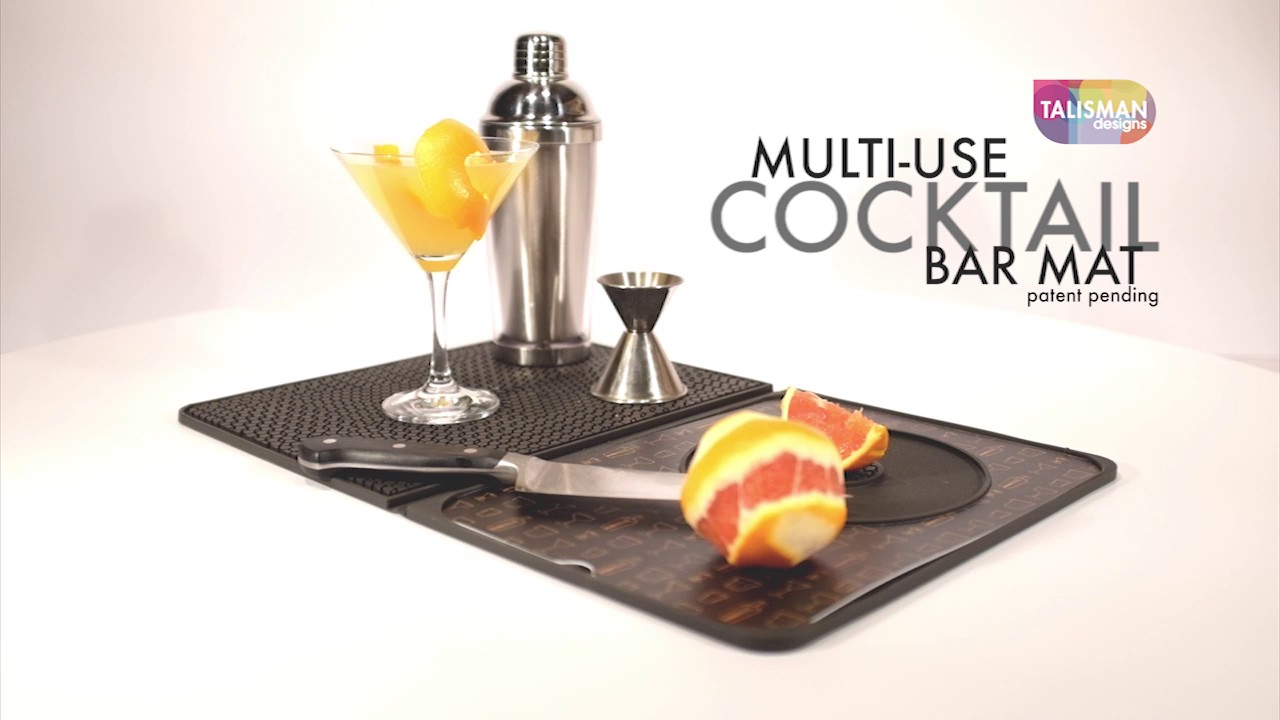 Multi-Use Cocktail Barmat – Talisman Designs