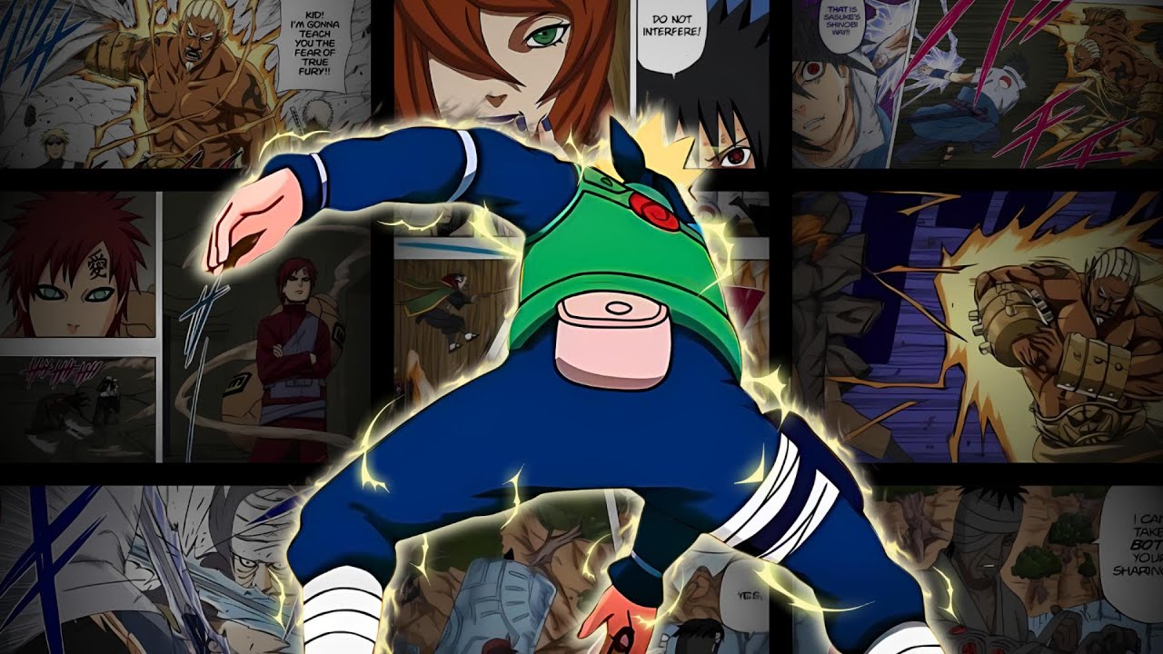 Джонин Минато против 5 Каге Саммит