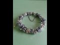 My pandora charm bracelet 6 twotone