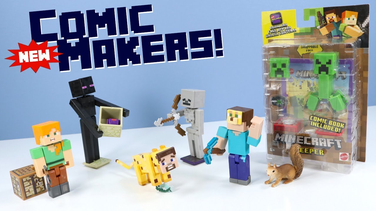 minecraft toy figures