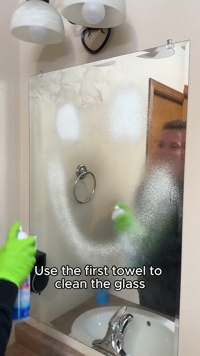 Do You Have Streaky Mirrors? Bathroom Cleaning Day 7 Spring Cleaning