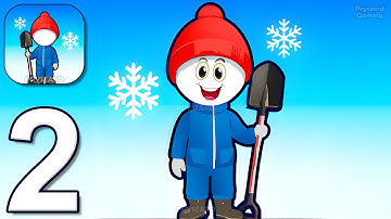 Snow Rush - Gameplay Walkthrough Part 2 - Explore & Survive The Icy World (iOS, Android)