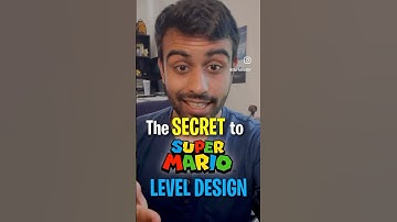 The SECRET to Mario’s LEVEL DESIGN | Game Dev Secrets #shorts