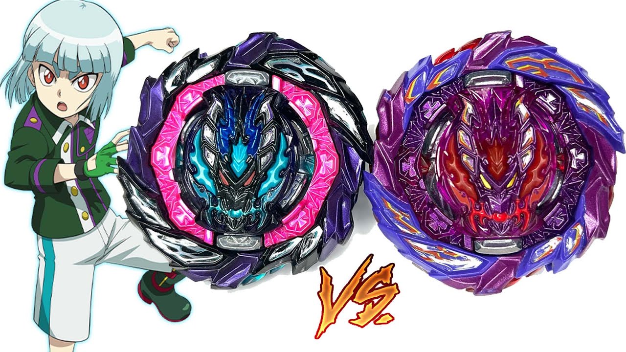 Beyblade Burst] Violet Roar Bahamut VS Original | ロアバハムート