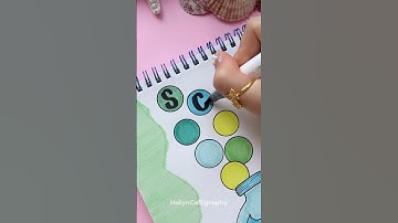 Creative Front Page Idea: Science ✨ #shorts #halyncalligraphy #frontpage