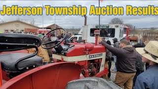 Jefferson Township Auction Results