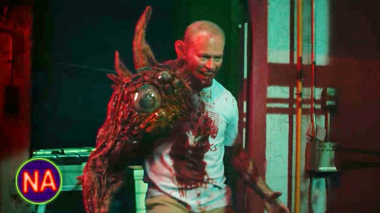 ⁣Mutated Birkin Attacks Chris | Resident Evil: Welcome to Raccoon City