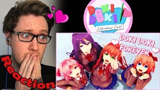 【MMD】⌈DDLC⌋ Doki Doki Forever! REACTION! | THIS IS SO SO BEAUTIFUL! 💙 |