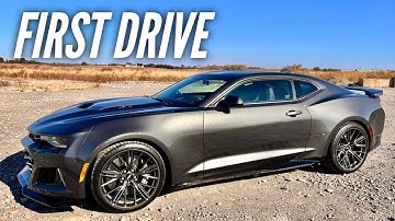 CAMARO ZL1 FIRST DRIVE (Better Than The Mustang???)