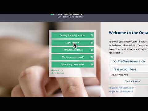 Your Guide to login to the OntarioLearn Portal