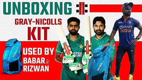 Babar Azam, Rizwan's Gray-Nicolls kit bag | Launch...