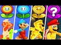 Evolution of Super Mario Flower Power-Ups (1985 - 2019)