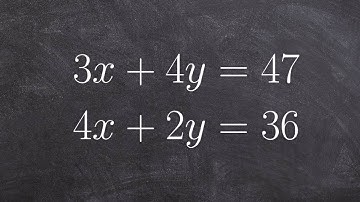 How to write the system of equations from a word problem