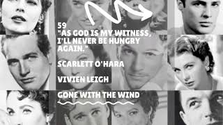 AFI 100 Best Movie Quotes Odd Numbered Commentary