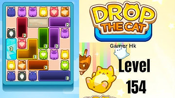 Drop The Cat Level 154 Walkthrough Solution 