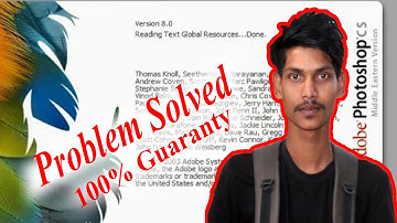 PhotoShop Hang/Reading Text Global Resources Done...Solution