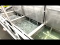 Automated Turbo, Immersion Agitation and Ultrasonics Heavy-Duty High-Volume Cleaning System