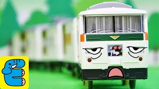 プラレール リアルクラス 185系特急電車(踊り子・湘南ブロック色) Plarail Real Class Series 185 Limited Express Train [Eng Subs]