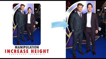How to Increase height in Adobe Photoshop 2024 #logo_academy