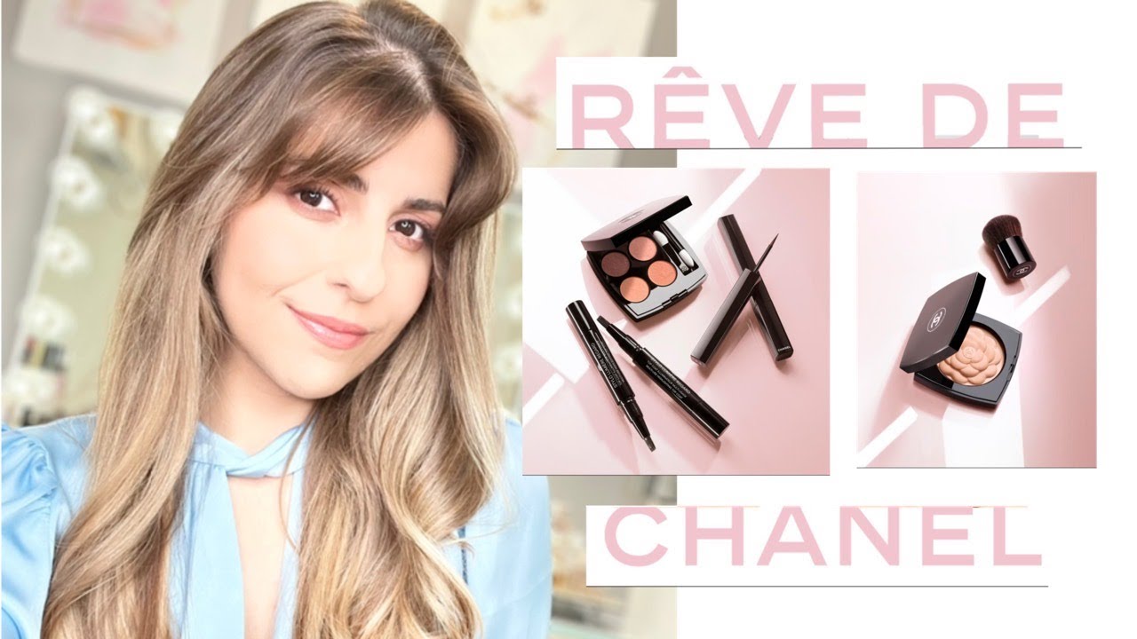 Chanel Le Blanc Rosy Light Drops, Metal Peach and Duo Camelia highlighters.  In order of top to bottom. Watch my latest video to see how…