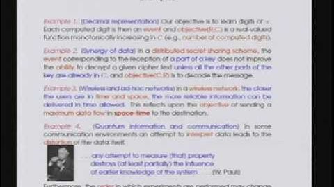 CERIAS Security: WHAT IS INFORMATION? 2/6