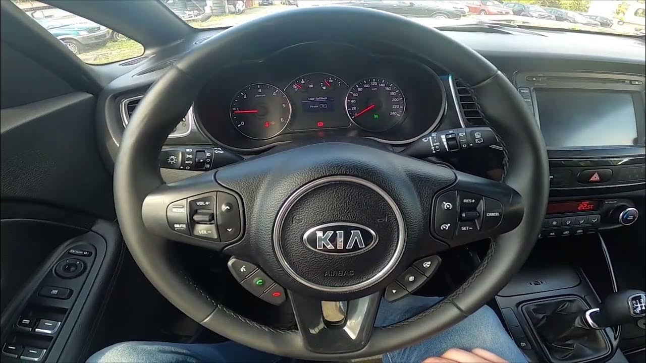 How to Enable or Disable Cruise Control in Kia Carens IV ( 2013 2018 ) YouTube