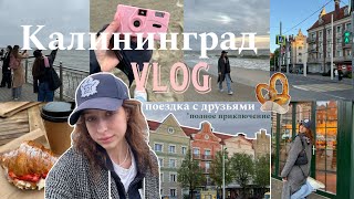 ВЛОГ из Калининграда🥨 / поездка с друзьями / обошли всё / куда сходить? /лучшие круассаны в жизни