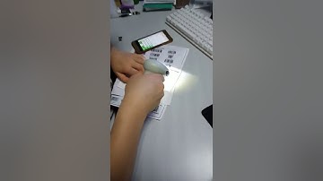 Symcode MJ 6706B 2D bluetooth barcode scanner (with mobile phone)