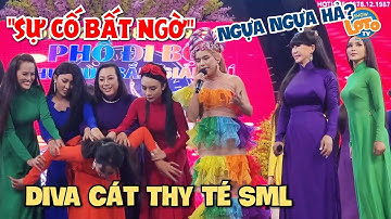 Sự Cố Bất Ngờ DIVA Cát Thy té SML khiến  Su Su, Yumi, Bội Nhi, Tâm Thảo hả hê khán giả CƯỜI BỂ BỤNG