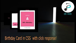 Birthday Card In Css Stylish Div Animation In Css