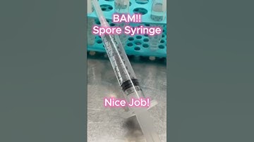 How to Make a Spore Syringe (in 60 Seconds)