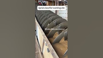 Factory price spiral classifier machine for mining #spiral #classifier #mining #mineral #jycrusher
