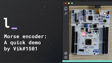 Morse Encoder Project: a quick demo