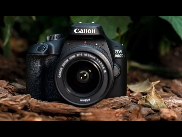 The Canon EOS 4000D is an Entry Level DSLR Full Review 