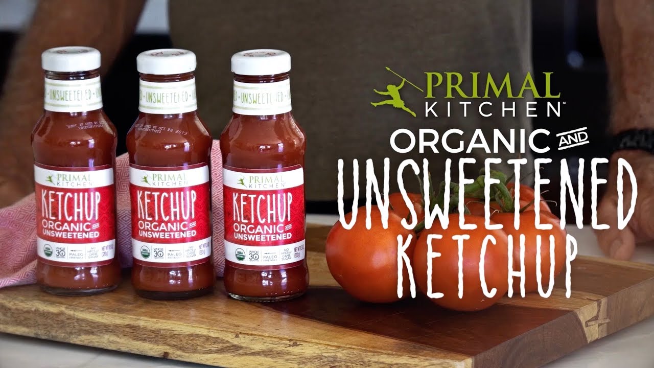 Primal Kitchen Organic Unsweetened Ketchup 