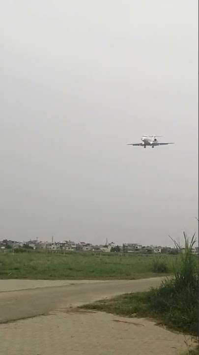 Private Jet Landing || Review || Private Jet in Pakistan