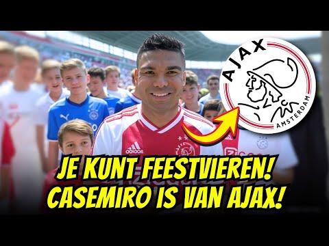 SENSATIE: CASEMIRO komt met GROOT FEEST naar Ajax SENSATIE: CASEMIRO komt met GROOT FEEST naar Ajax