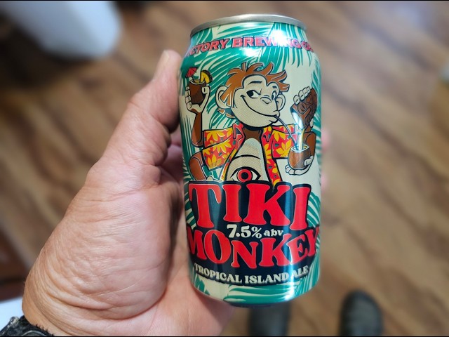 Beer Review: Victory Brewing, Tiki Monkey - YouTube