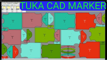 TUKA CAD MARKER SOLUTION  / How To Tuka marker tutorial / Tuka CAD partten making