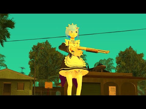 GTA SA Rem Re Zero Skins Mod PC Android