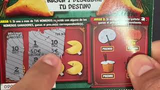 MÁS RASCAS 💰🍀 #loterias #rascaygana #spain #lottery #rascas #asmr #galletadelafortuna