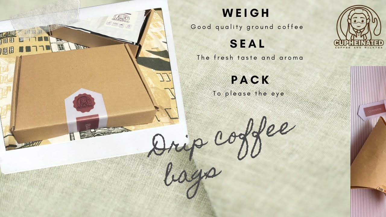 Packing Drip Coffee Bags | What do you need? - YouTube