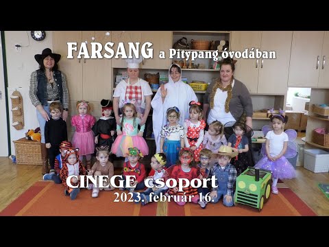 Farsang a hernádi Pitypang óvodában_Cinege csoport 2023