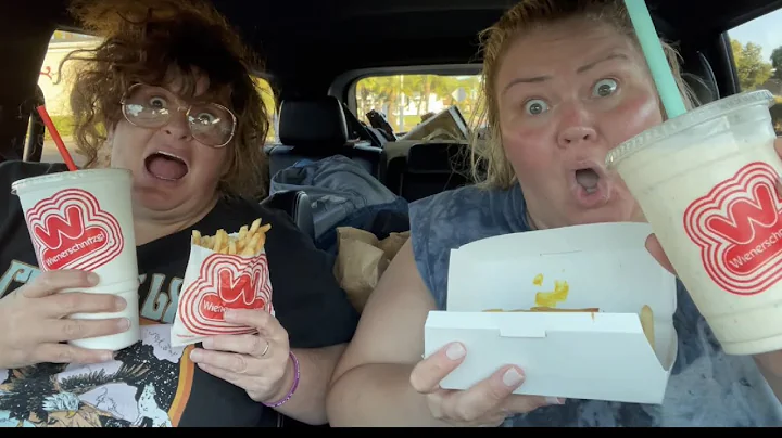 Crystal & Tammy try Wienerschnitzel For First Time
