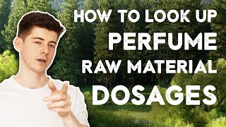 Websites for perfume ingredient USE LEVELS screenshot 4