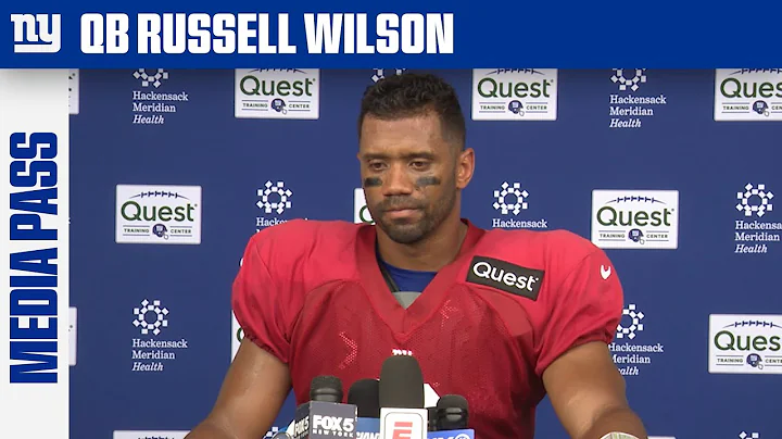 Russell Wilson: "I'm focused on helping Jaxson" | New York Giants