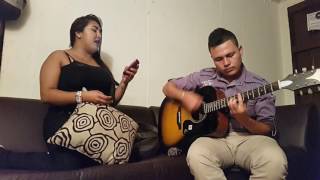 Video thumbnail of "Adolescente tierno - Tormenta Cover by (May & Dani)"